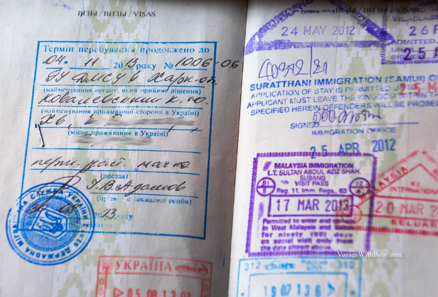 Украинская виза для иностранцев